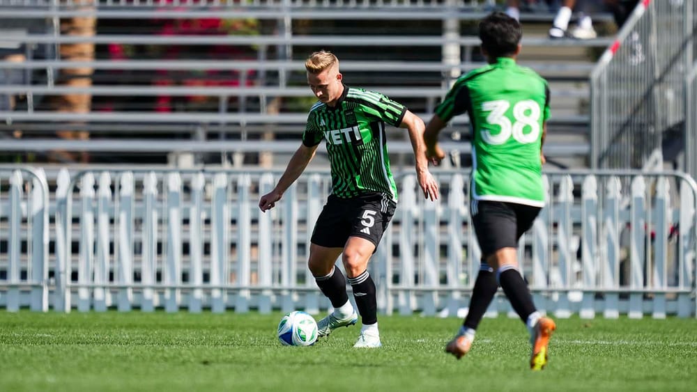 Oleksandr Svatok and Ervin Torres playing vs. St. Louis City SC