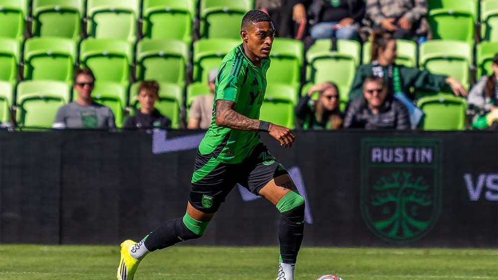 Austin FC's Joseph Rosales playing against NYCFC